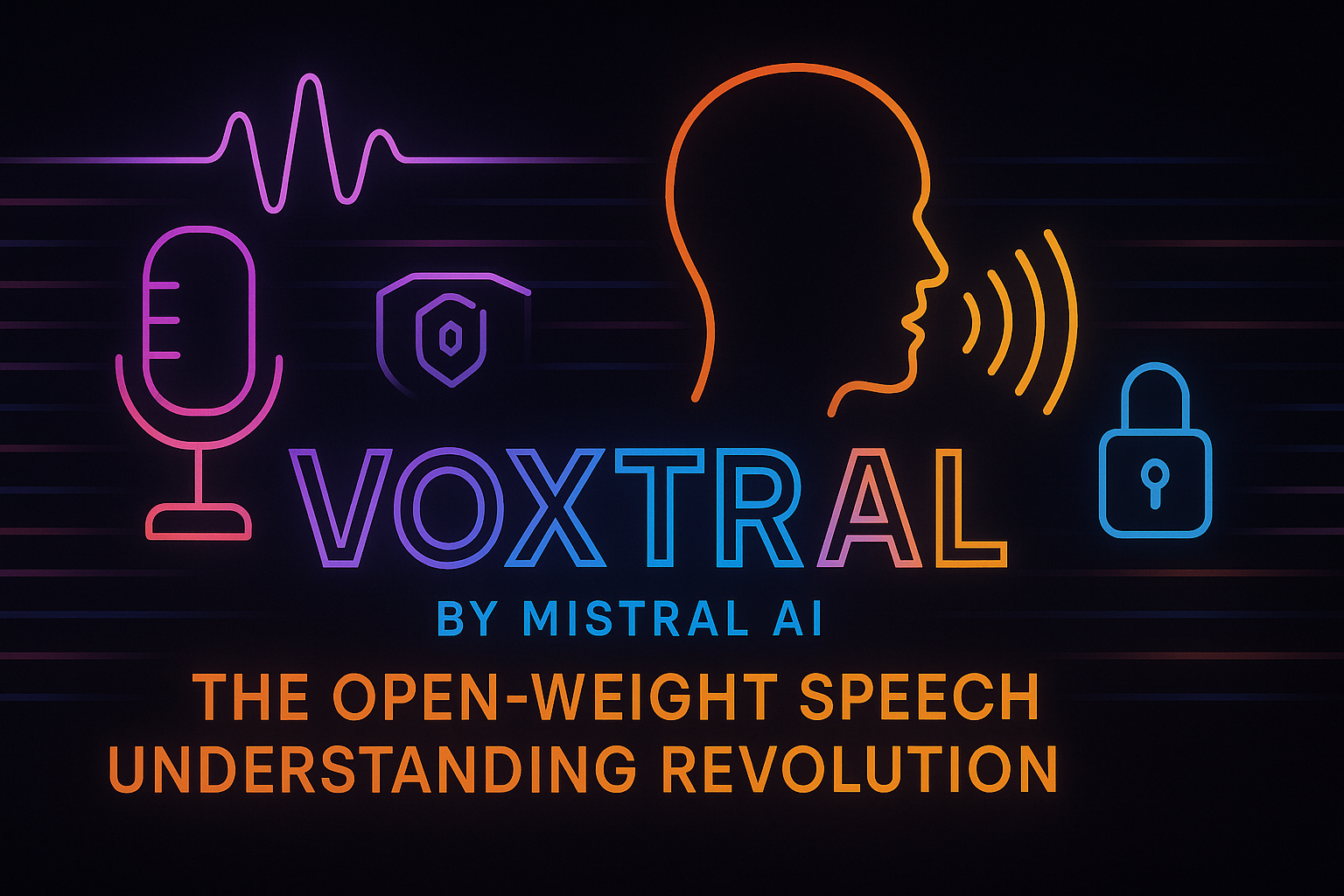 Voxtral by Mistral AI: The Open-Weight Speech Understanding Revolution