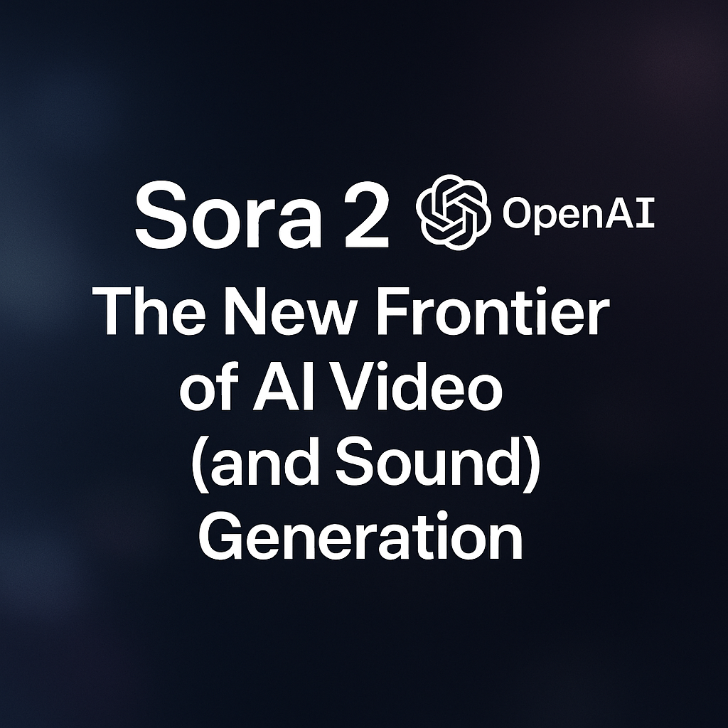 Sora 2 from OpenAI: The New Frontier of AI Video and Sound Generation